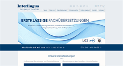 Desktop Screenshot of interlingua.at